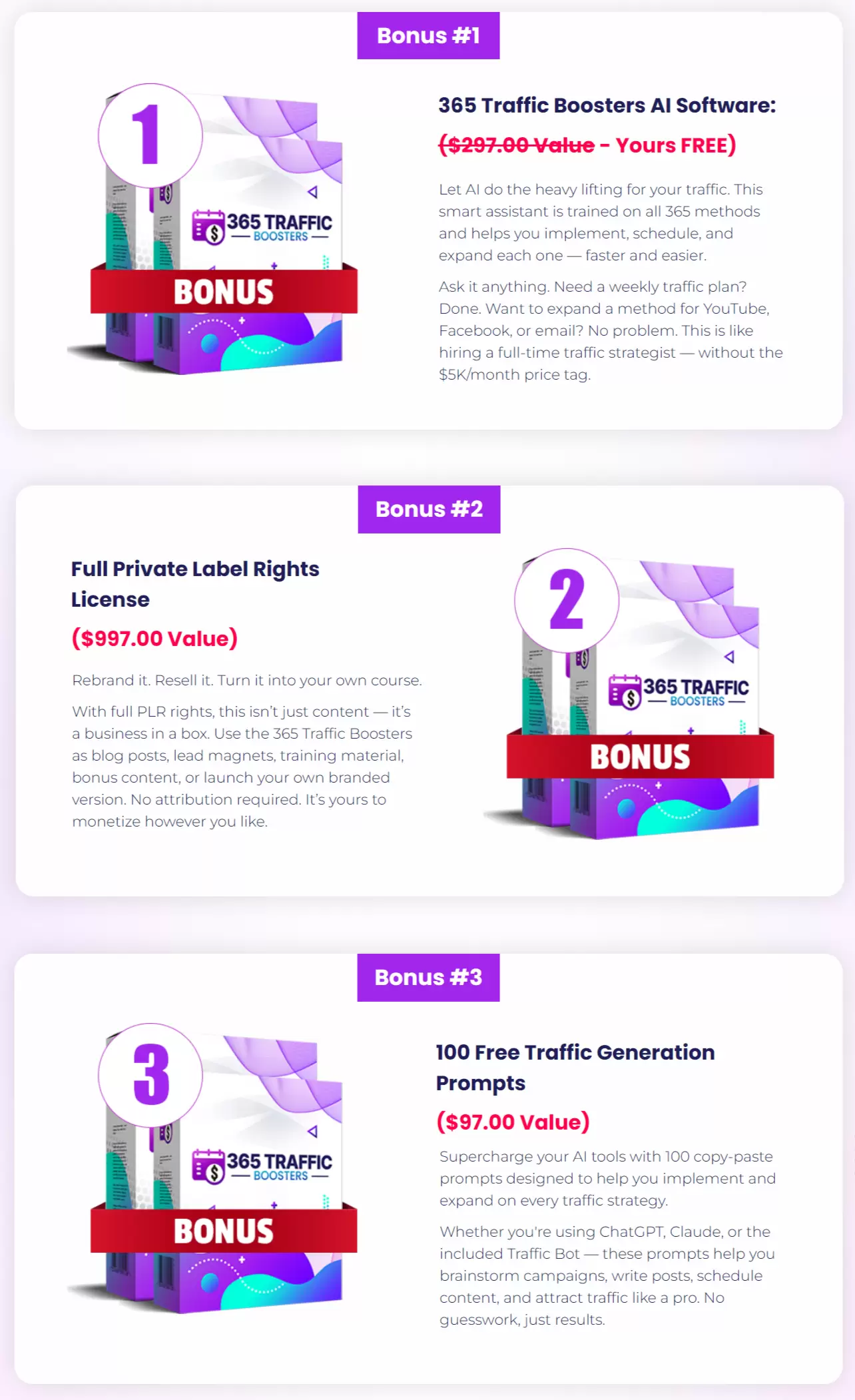 365 Traffic Boosters Review - Unlock A Flood Of FREE Traffic: Your 365-Day Shortcut To Explosive Growth
